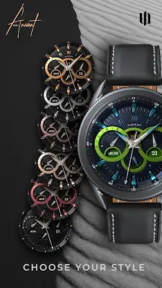 S4U Ancient Gold Watch Face screenshot 6