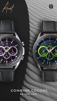 S4U Ancient Gold Watch Face screenshot 7