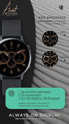 S4U Ancient Winter watch face screenshot 5