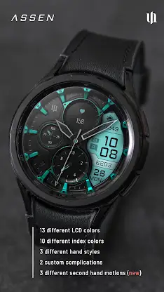 S4U Assen - Hybrid watch face screenshot 2