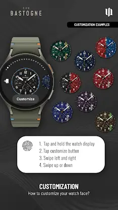 S4U Bastogne Field watch face screenshot 8