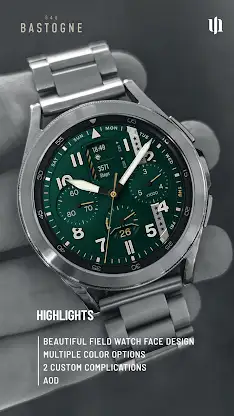 S4U Bastogne Field watch face screenshot 2