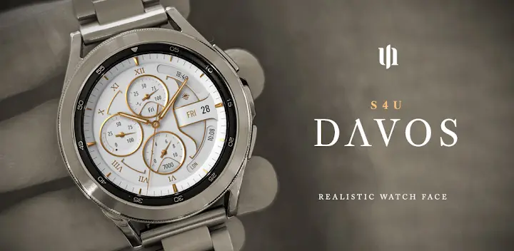 S4U Davos - Classic watch face — Android app banner