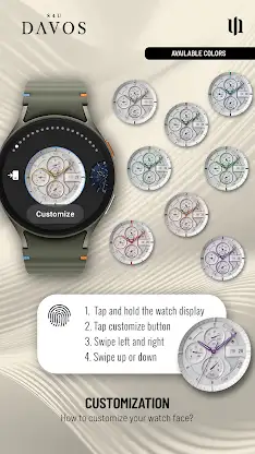 S4U Davos - Classic watch face screenshot 8