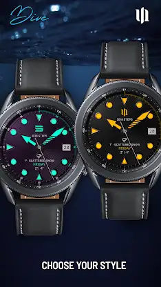 S4U Dive - Diver watch face screenshot 2