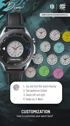 S4U Dive Winter - watch face screenshot 4