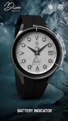 S4U Dive Winter - watch face screenshot 6