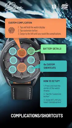 S4U Dive Winter - watch face screenshot 7