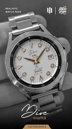 S4U Dive Winter - watch face screenshot 1