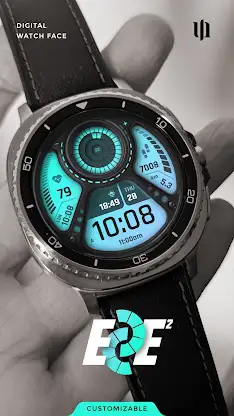 S4U EYE2 - digital watch face screenshot 1