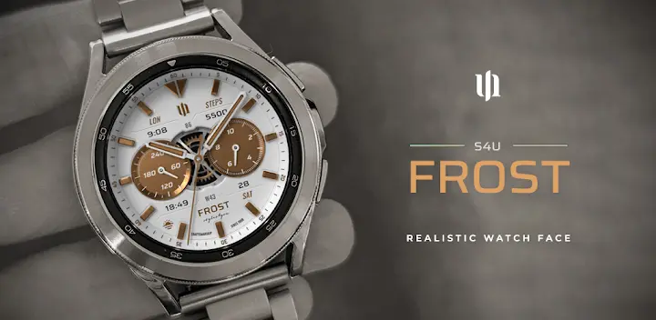 S4U Frost - classic watch face — Android app banner