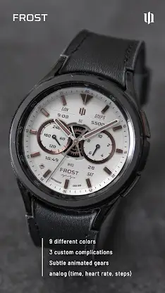 S4U Frost - classic watch face screenshot 2