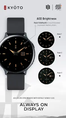 S4U Kyoto realistic watch face screenshot 7