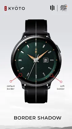S4U Kyoto realistic watch face screenshot 6
