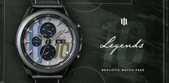 S4U Legends soccer watch face — Android app banner