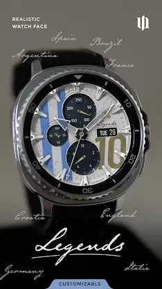 S4U Legends soccer watch face screenshot 1