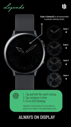 S4U Legends soccer watch face screenshot 6