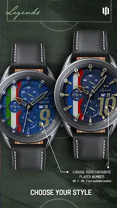 S4U Legends soccer watch face screenshot 2