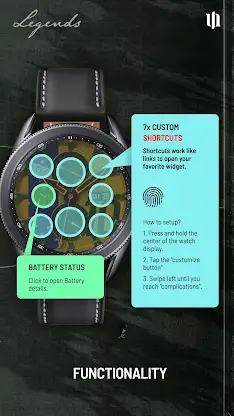 S4U Legends soccer watch face screenshot 5