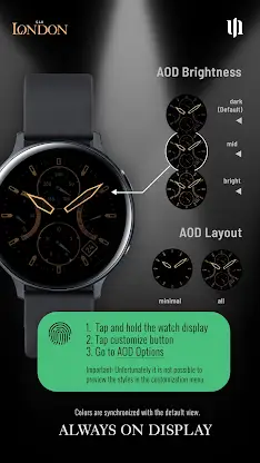 S4U London classic watch face screenshot 5