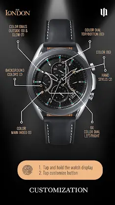 S4U London classic watch face screenshot 3