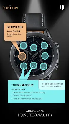 S4U London classic watch face screenshot 4