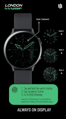 S4U Shift - Analog watch face screenshot 8