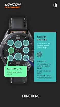 S4U Shift - Analog watch face screenshot 7