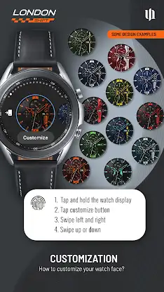 S4U Shift - Analog watch face screenshot 5