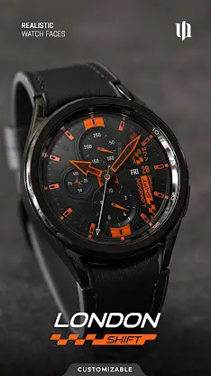 S4U Shift - Analog watch face screenshot 1
