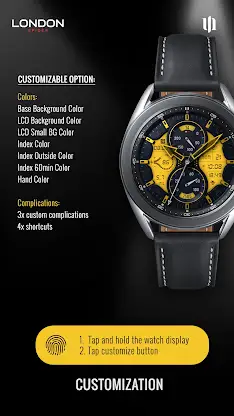 S4U Spider Hybrid watch face screenshot 3