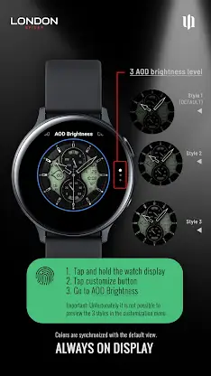 S4U Spider Hybrid watch face screenshot 6