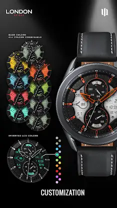 S4U Spider Hybrid watch face screenshot 4