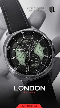 S4U Spider Hybrid watch face screenshot 1