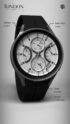 S4U London Winter - Watch face screenshot 3