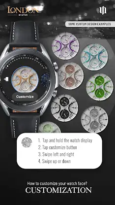 S4U London Winter - Watch face screenshot 8