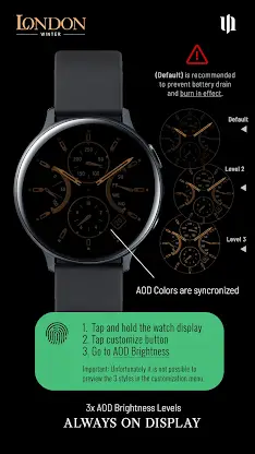 S4U London Winter - Watch face screenshot 7