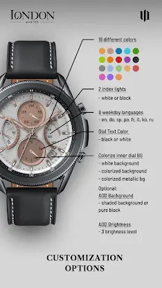 S4U London Winter - Watch face screenshot 5