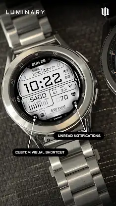 S4U Luminary - LCD watch face screenshot 4