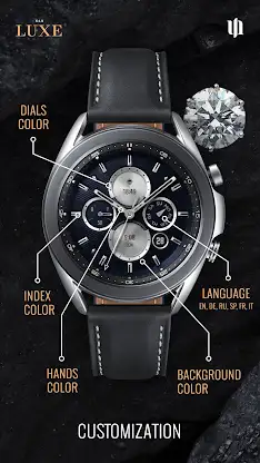 S4U Luxe - Analog watch face screenshot 3