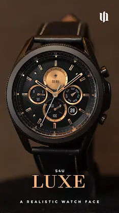 S4U Luxe - Analog watch face screenshot 1