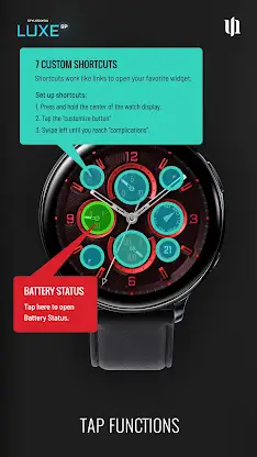 S4U Luxe SP silver watch face screenshot 5