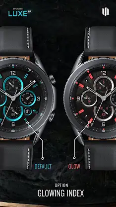 S4U Luxe SP silver watch face screenshot 3