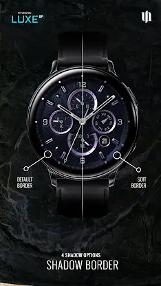 S4U Luxe SP silver watch face screenshot 7