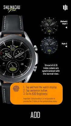 S4U Macau Neo Watch face screenshot 3