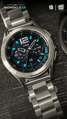 S4U Midnight Blue - watch face screenshot 5