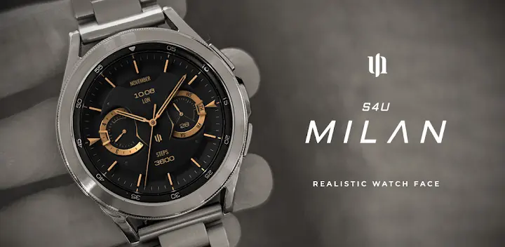 S4U Milan - Luxury watch face — Android app banner