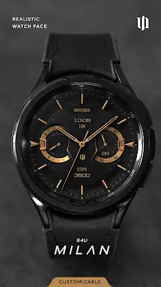 S4U Milan - Luxury watch face screenshot 1