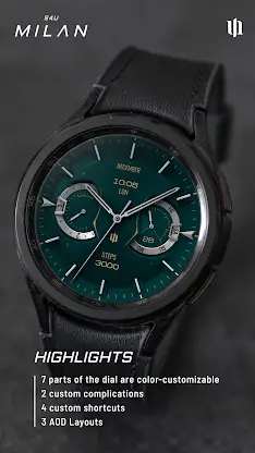 S4U Milan - Luxury watch face screenshot 2