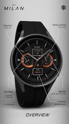 S4U Milan - Luxury watch face screenshot 3